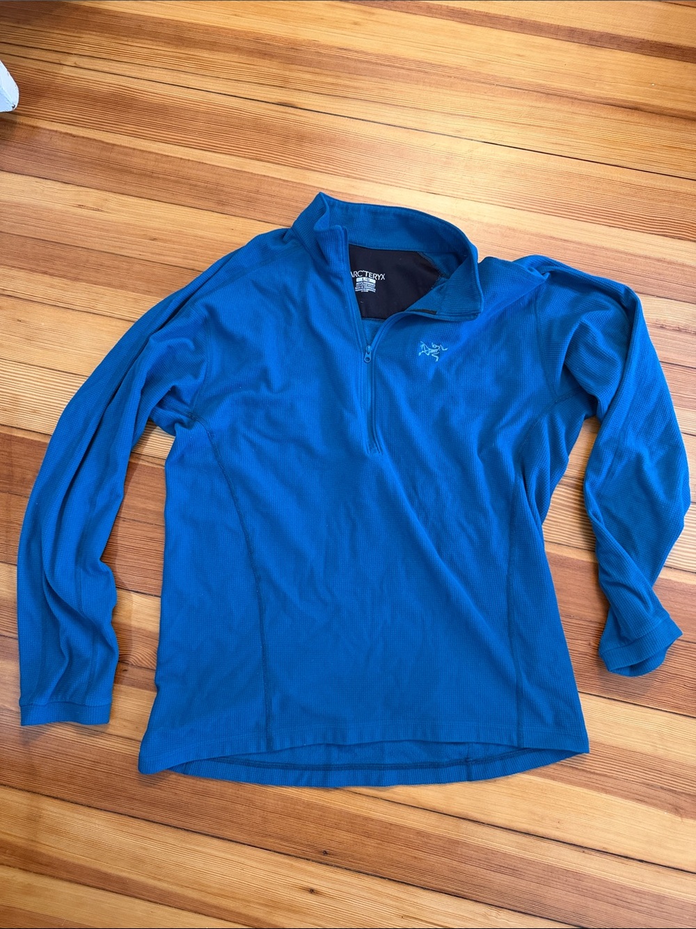 Arc'teryx  Teal Long-Sleeve Quarter-Zip Pullover